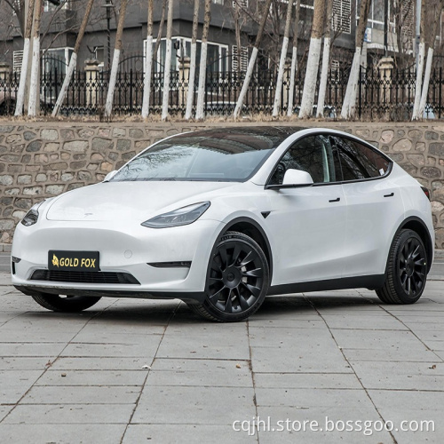 2023 Новый Tesla Model Y EV CAR Новая энергия Pure Electric Drange 3,3S 100 -километровый ускорение Высокая производительность All Wheel Drial Dual Motor